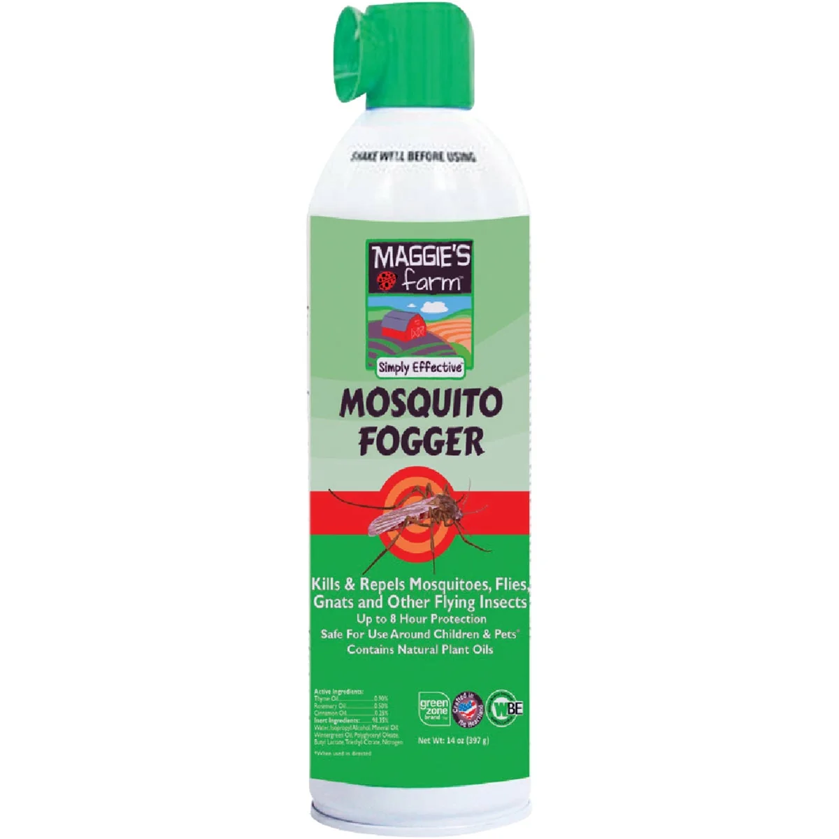 Consistent Maggie’s Farm 14 Oz. Natural Outdoor Mosquito Fogger Advanced