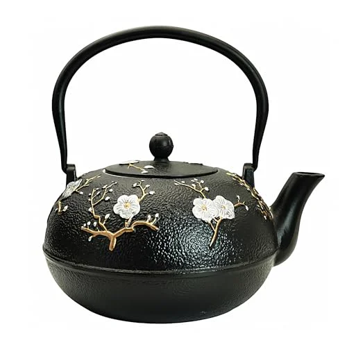 Eco-Friendly 60.9oz Large Cast Iron Teapot Effective