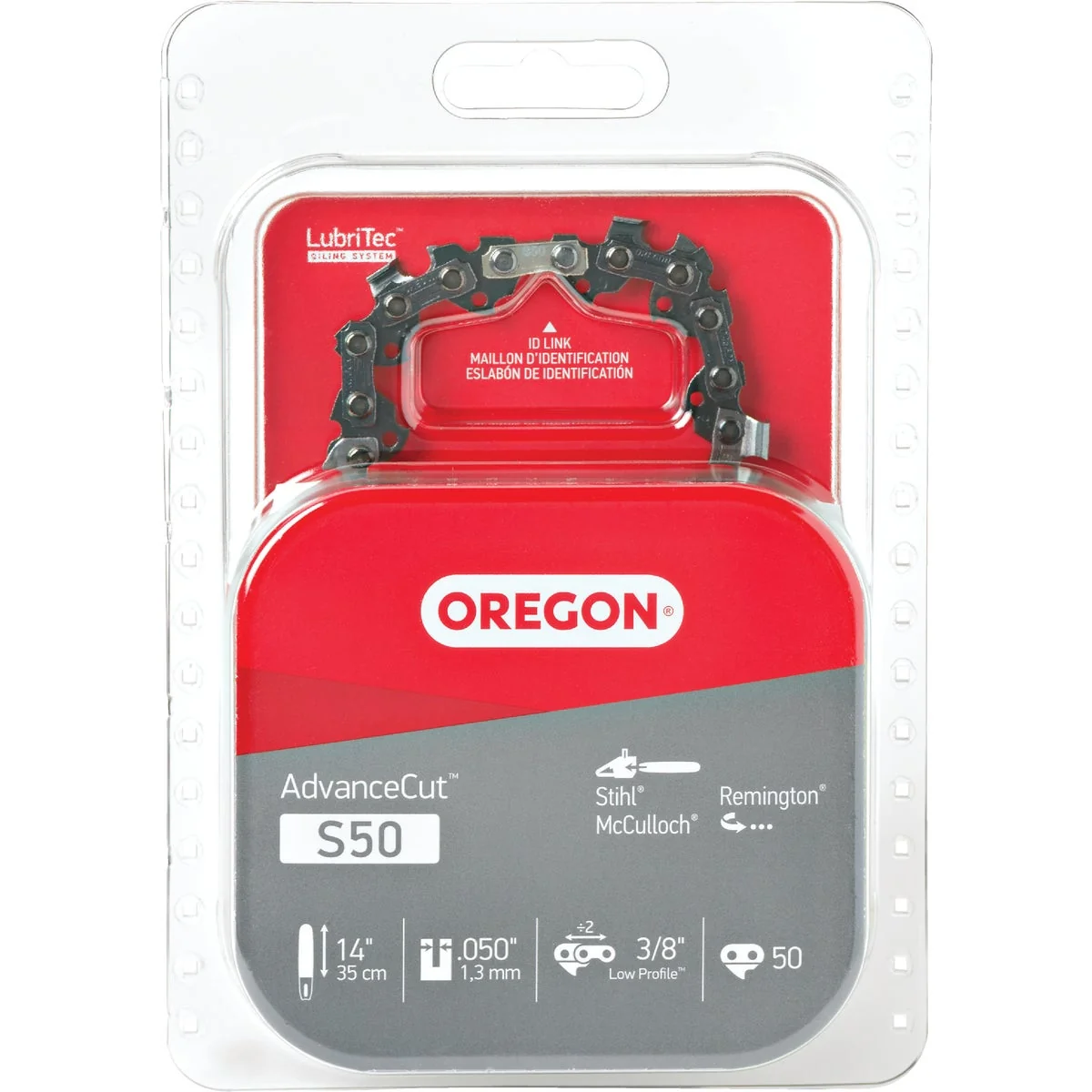 Artisan Oregon AdvanceCut S50 14 In. Chainsaw Chain Detailed
