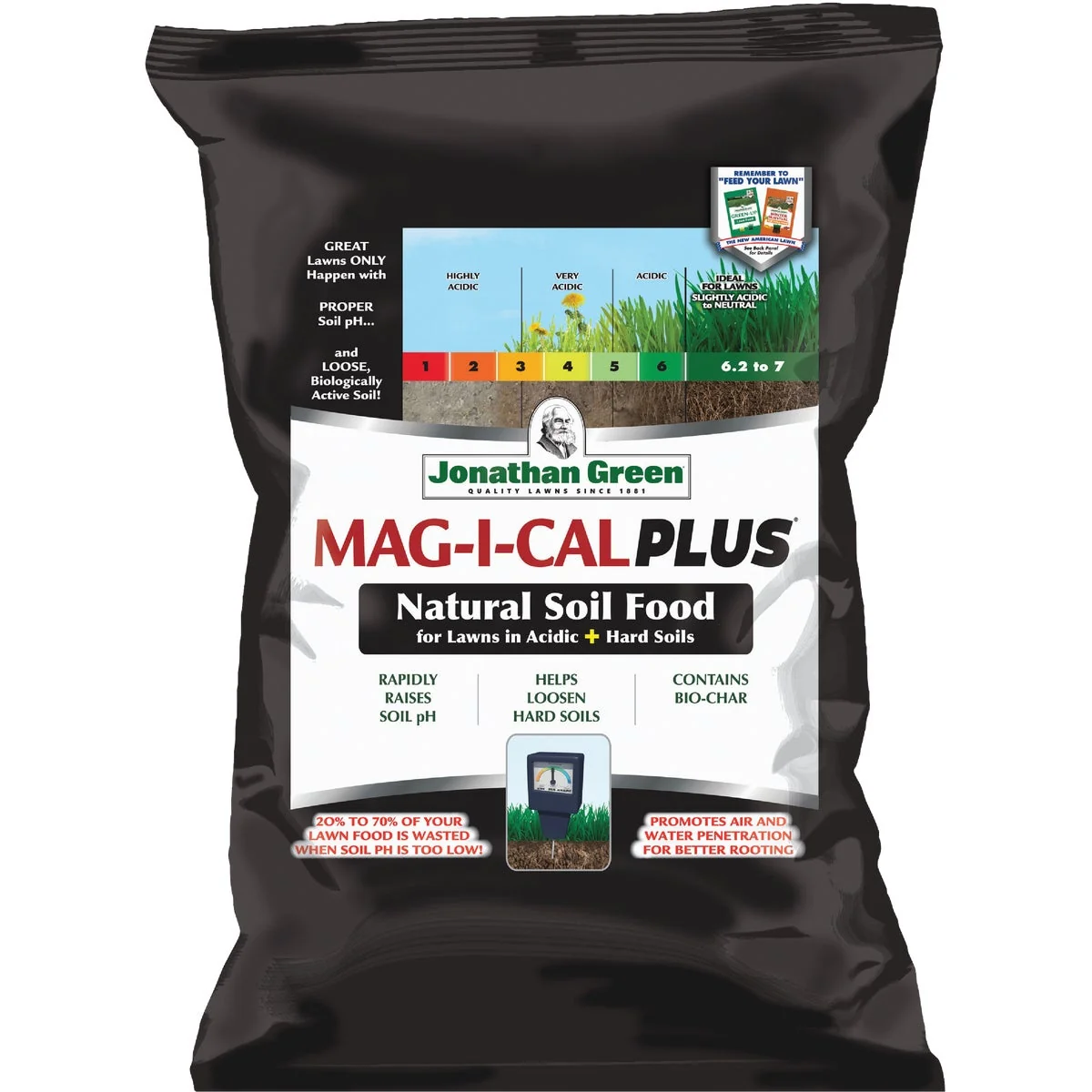 Reliable Jonathan Green MAG-I-CAL Plus 54 Lb. 15 000 Sq. Ft. 28 Calcium Lawn Fertilizer For Acidic Soil Unique