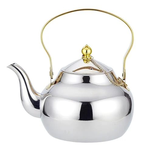 Eco-Friendly 1.3 Quart Stainless Steel Teapot With Infuser World-Class