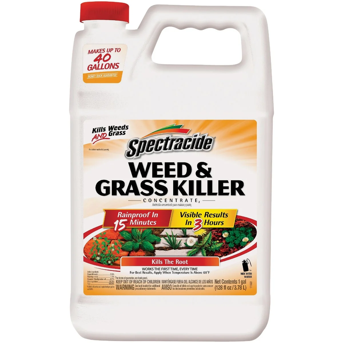 Crafted Spectracide 1 Gal. Concentrate Weed Grass Killer Advanced