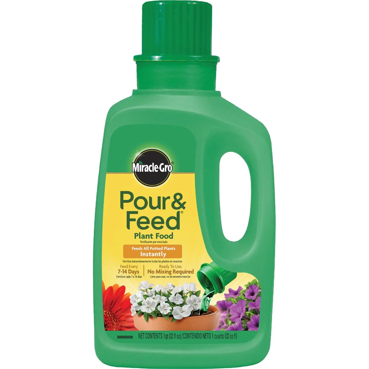Reusable -Gro 32 Oz. 0.02-0.02-0.02 Ready To Use Liquid Plant Food Long-Lasting
