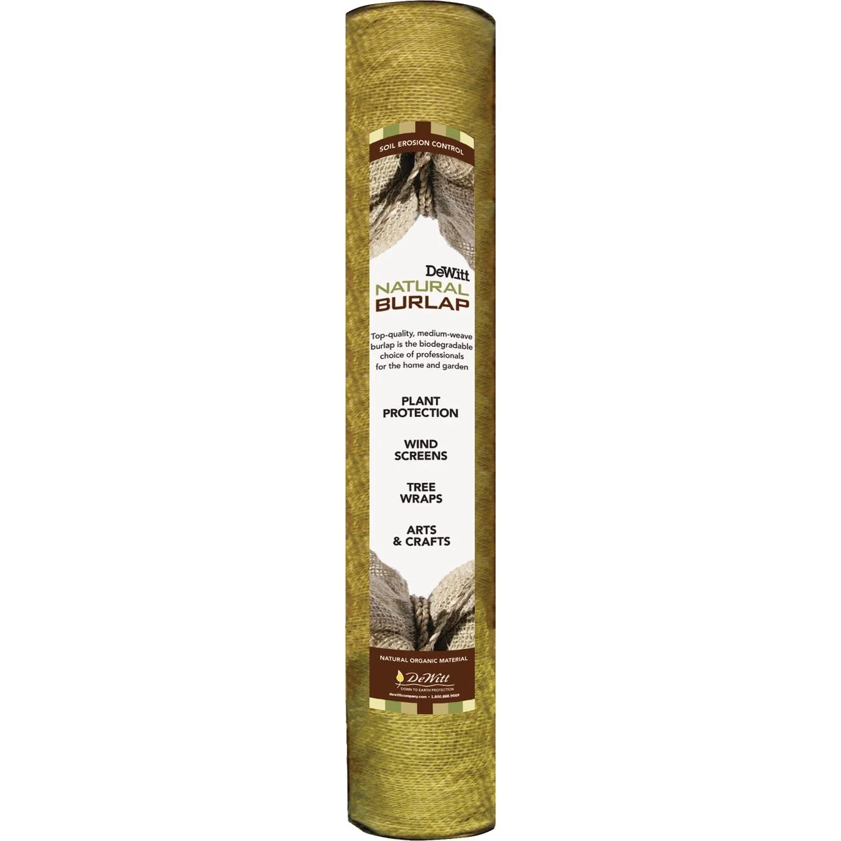 High-Quality DeWitt 48 Ft. W. x 3 Ft. L. Natural Burlap Prestigious
