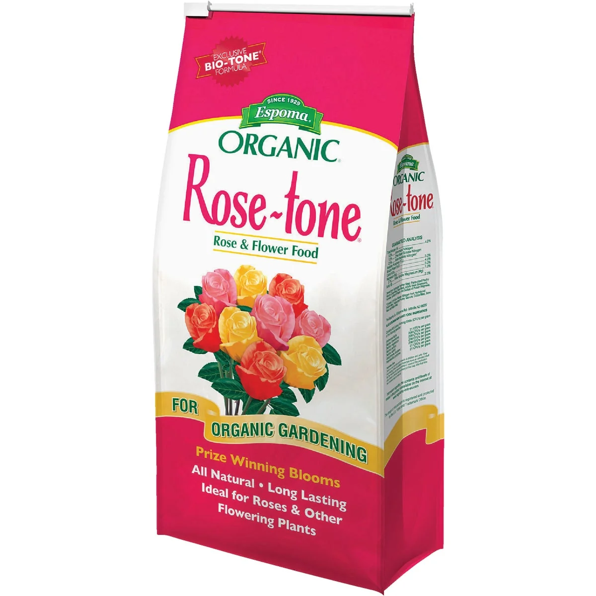Top-Quality Espoma Organic 8 Lb. 4-3-2 Rose-tone Dry Plant Food Advanced
