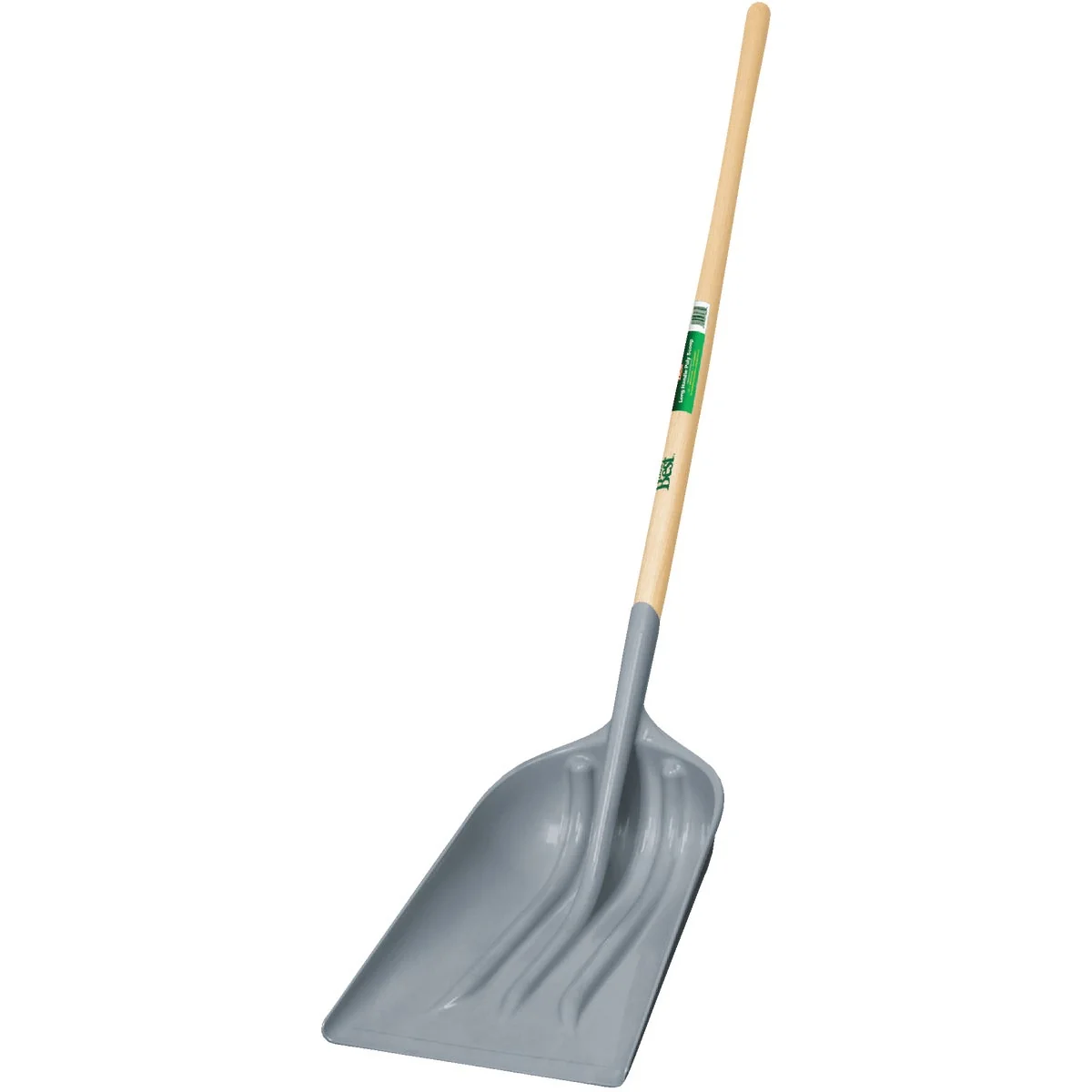 Efficient Do it 48 In. Wood Handle Poly Scoop Shovel Professional