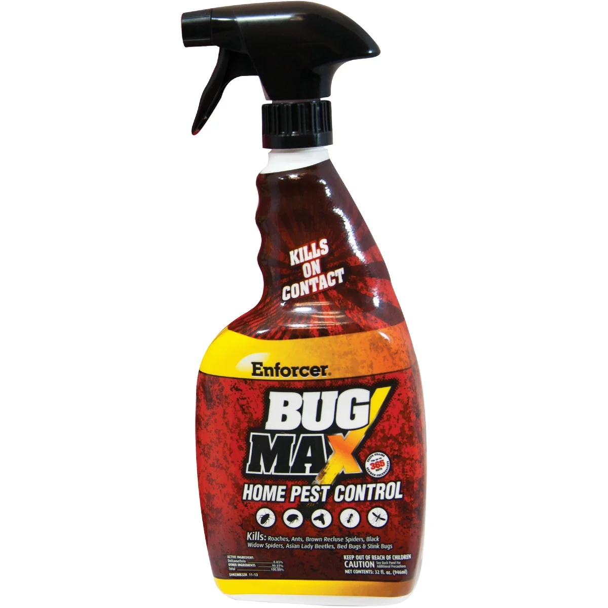Traditional Enforcer BugMax Home Pest Control 32 Oz. Ready To Use Trigger Spray Insect Killer Fine