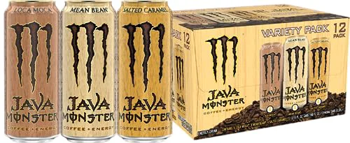 Powerful Energy Java Monster Variety Pack 180 Fl Oz Convenient