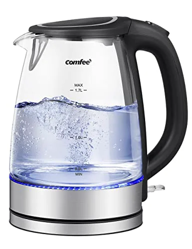 Carefully Designed Glass Electric Tea Kettle Hot Water Kettle Electric Enhanced
