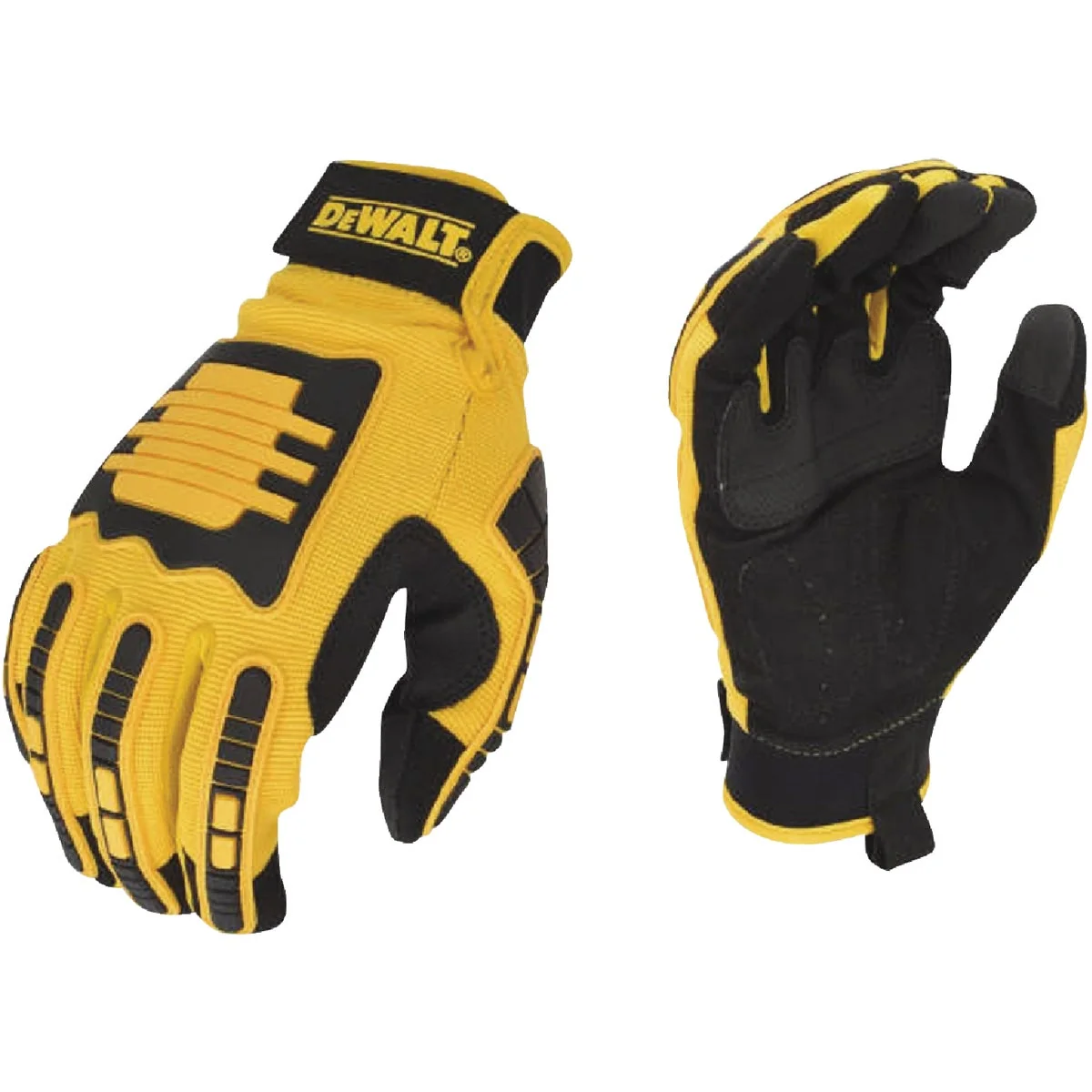 Stylish DeWalt Men’s Large Synthetic Leather Performance Mechanic Glove Advanced