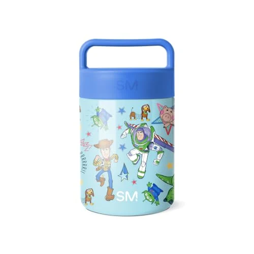 Recyclable Disney Pixar Insulated Food Jar with Handle Minimalist