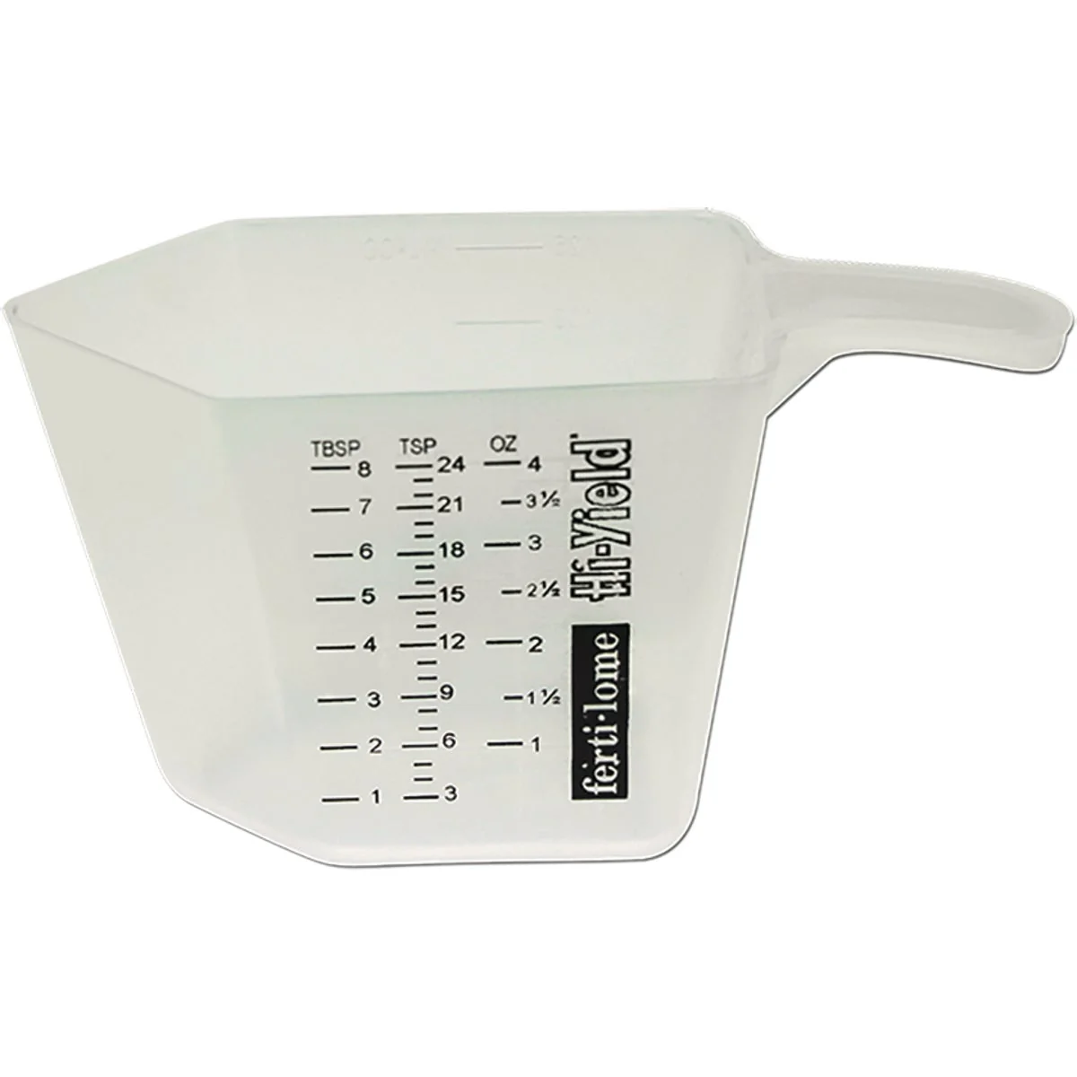 Prestigious Fertilome Hi-Yield 4 Oz. Standard Metric Plastic Garden Sprayer Measuring Cup Innovative