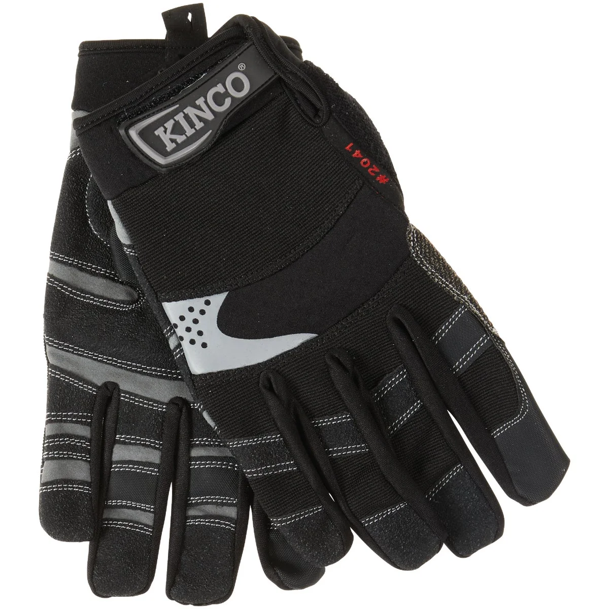Prestigious KincoPro General Men’s XL Black Polyester-Spandex Work Glove Flexible