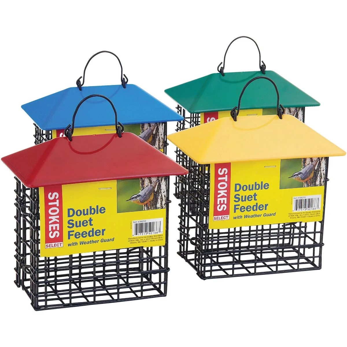 Effective Stokes Select 2-Cake Metal Suet Feeder Excellent