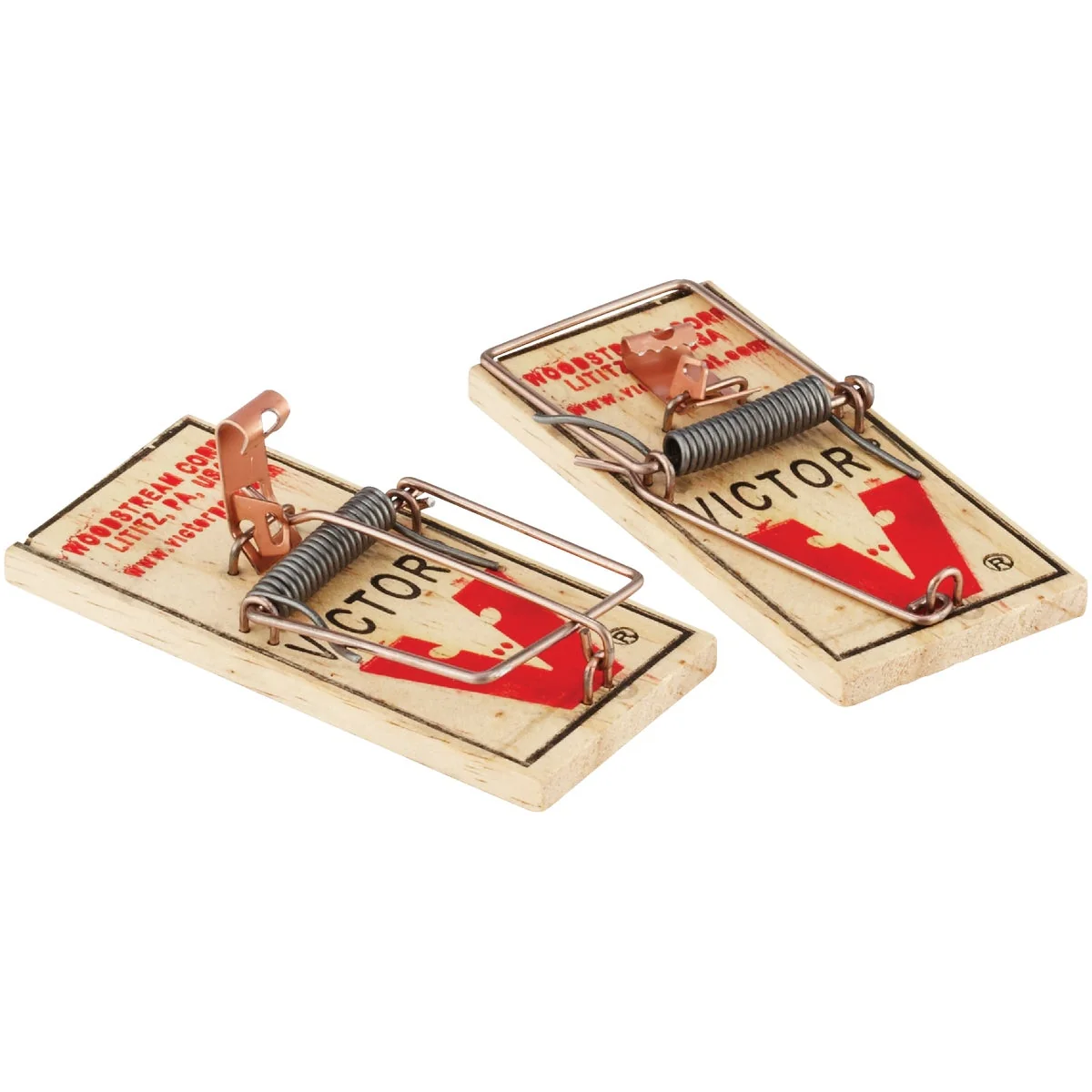 High-Performance Victor Mechanical Metal Pedal Mouse Trap 2-Pack Fine Crafted