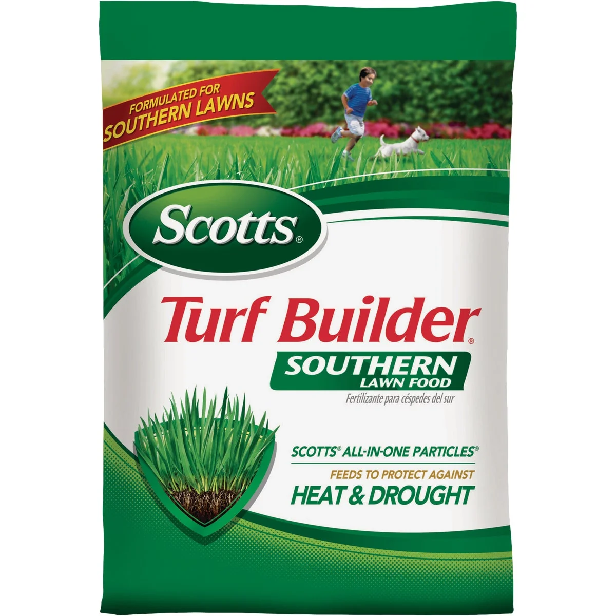 Reliable Scotts Southern Turf Builder 15 000 Sq. Ft. 32-0-10 Lawn Fertilizer Luxury