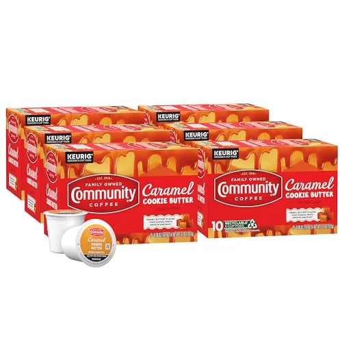 Environmentally Friendly Caramel Cookie Butter Flavored 60 Count Consistent