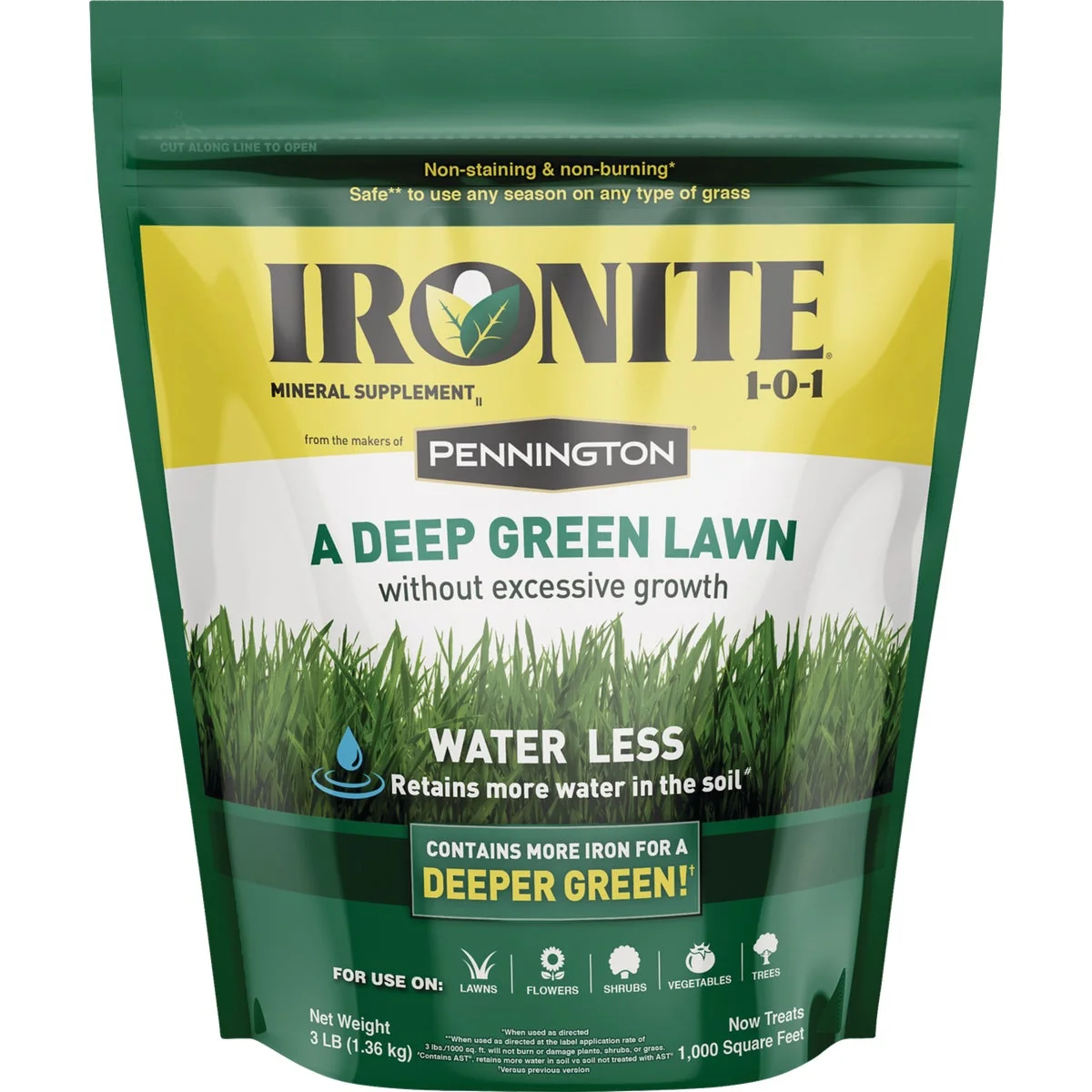 Advanced Ironite 3 Lb. 1000 Sq. Ft. Coverage Soluble Iron Detailed