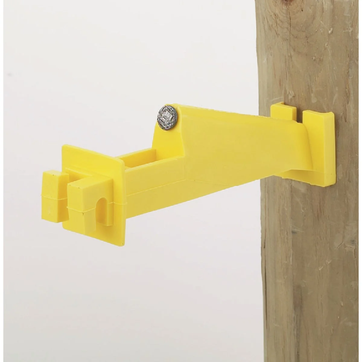 World-Class Dare Nail-On Yellow Polyethylene Electric Fence Insulator 15-Pack Classic