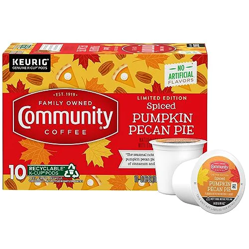 Certified Spiced Pumpkin Pecan Pie Flavored Keurig Coffee Pods 10 Count Exclusive