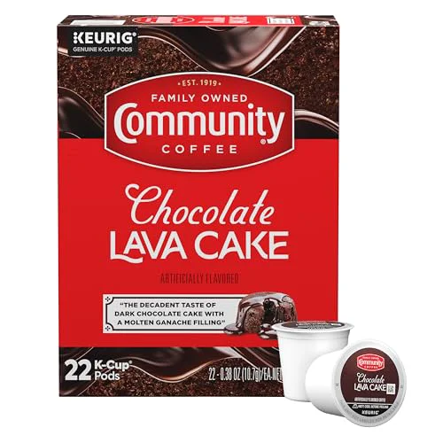 Eco-Friendly Chocolate Lava Cake Flavored 22 Count Keurig K Organic