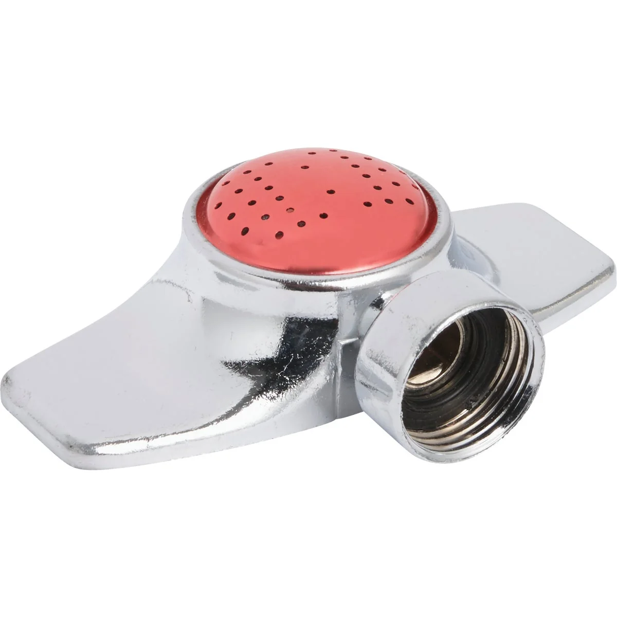 Casual Garden Metal 15 Ft. x 30 Ft. Spot Stationary Sprinkler Metallic Pink Smooth