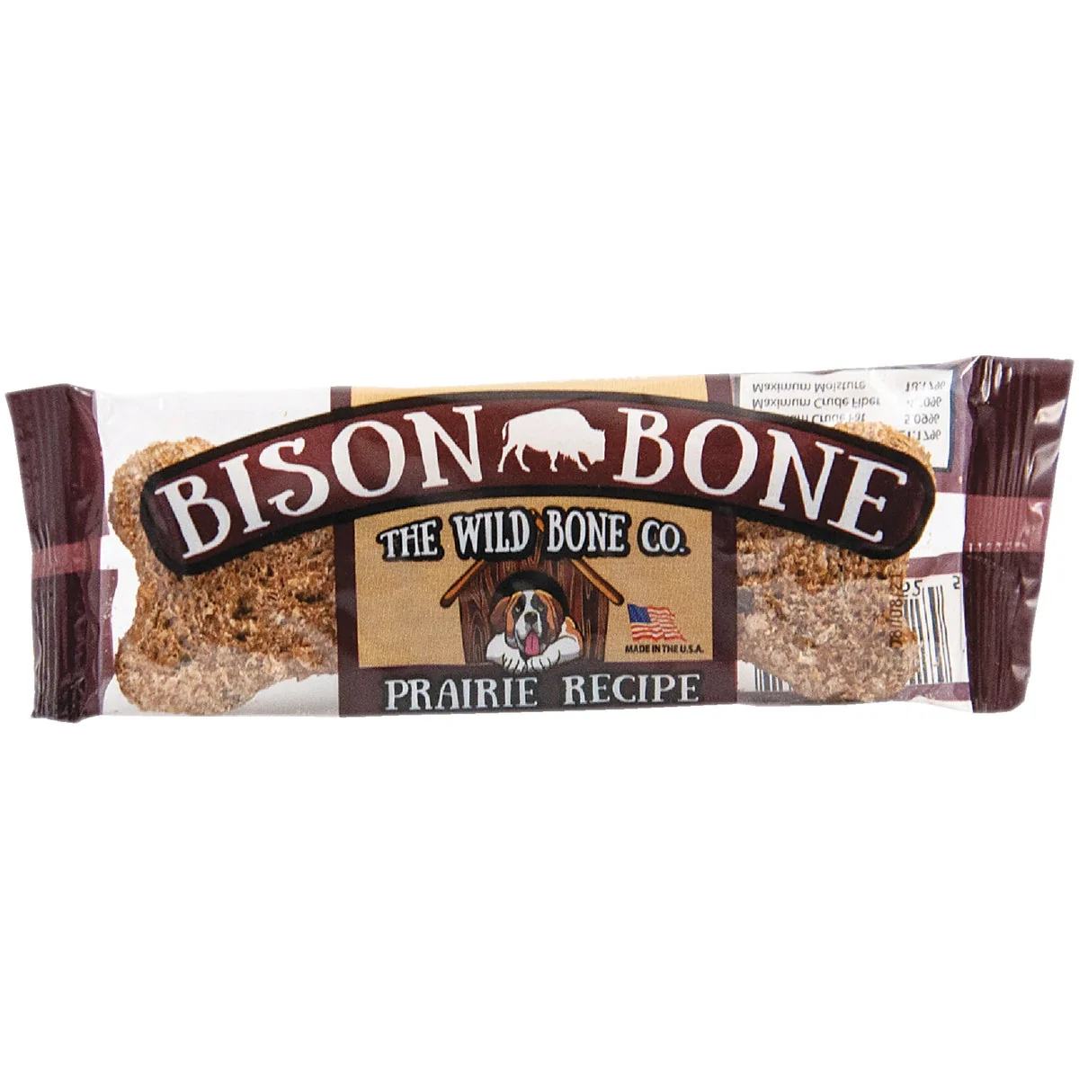 Healthy The Wild Bone Company Bison Bone Prairie Jerky Dog Treat 1 Oz. Stylish