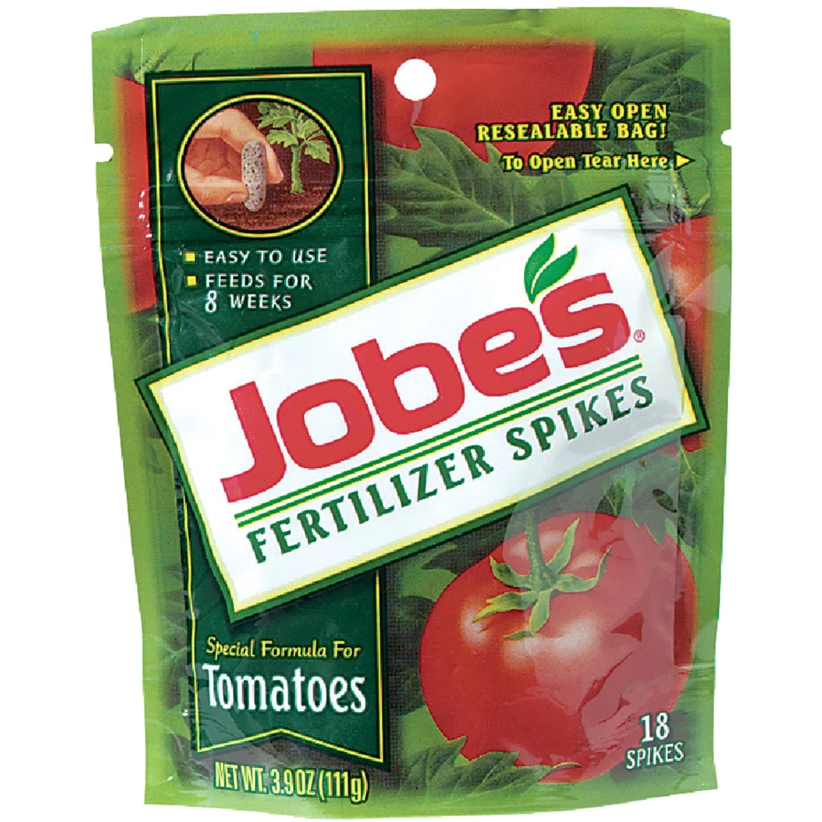 Outstanding Jobe’s 6-18-6 Tomato Fertilizer Spikes 18-Pack Green