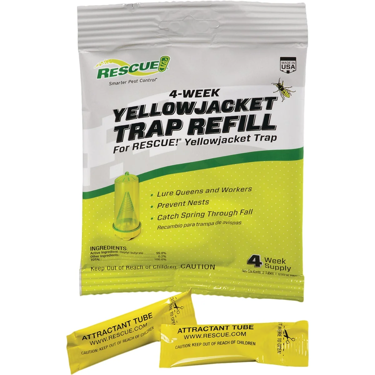 Luxury Rescue Liquid Outdoor Yellow Jacket Bait 2-Pack Fine