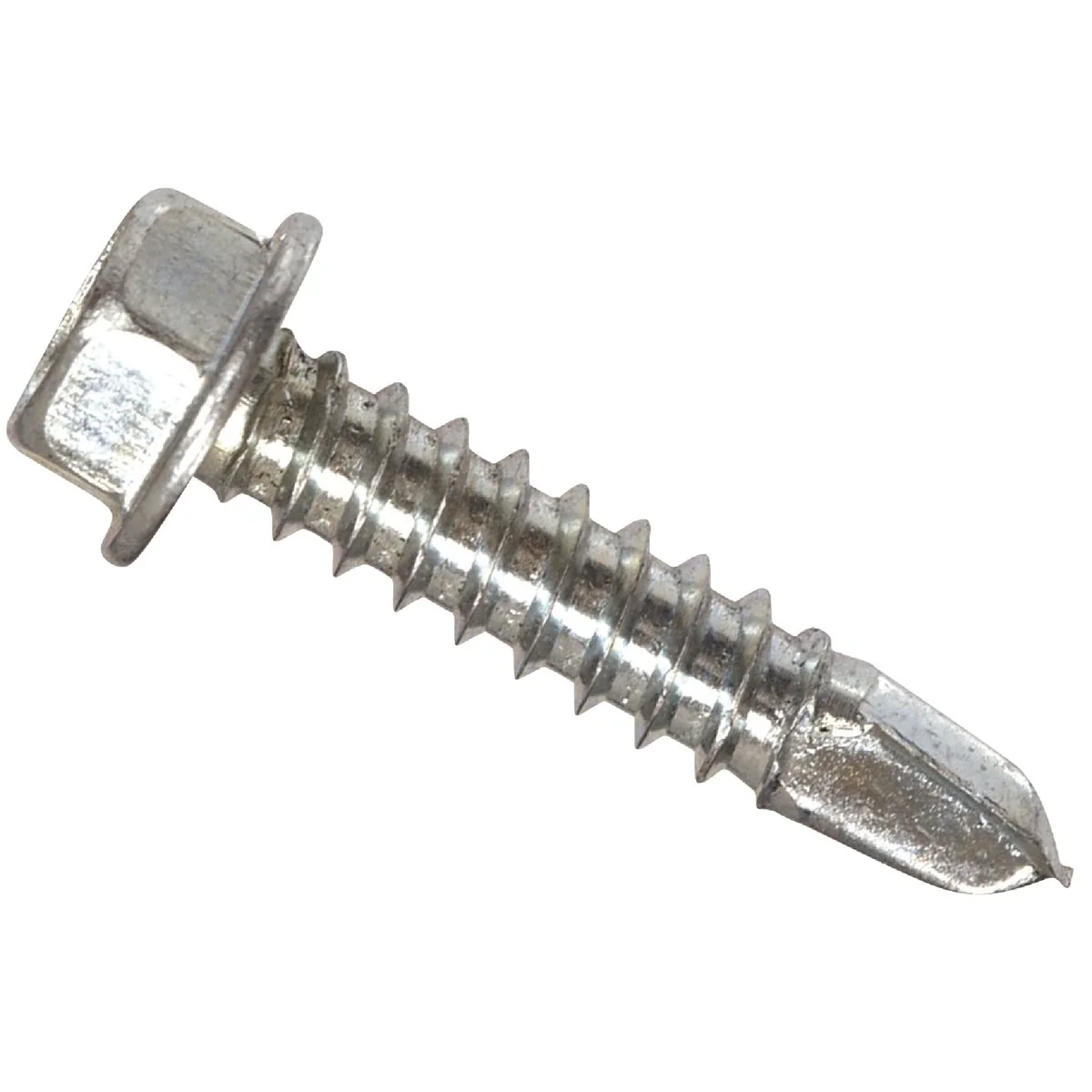 Dependable Hillman 8 – 18 x 1 2 In. Hex Washer Head Self-Drilling Sheet Metal Screw 100 Ct. High-Grade