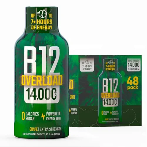 Certified B12 Overload Extra Strength Energy Shot 92.64 Fl Oz Verified