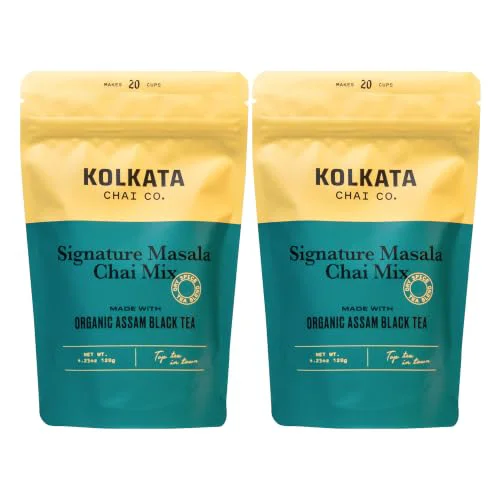 Top-Quality Kolkata Chai Signature Masala Chai Mix 2 8.46 Ounce Versatile