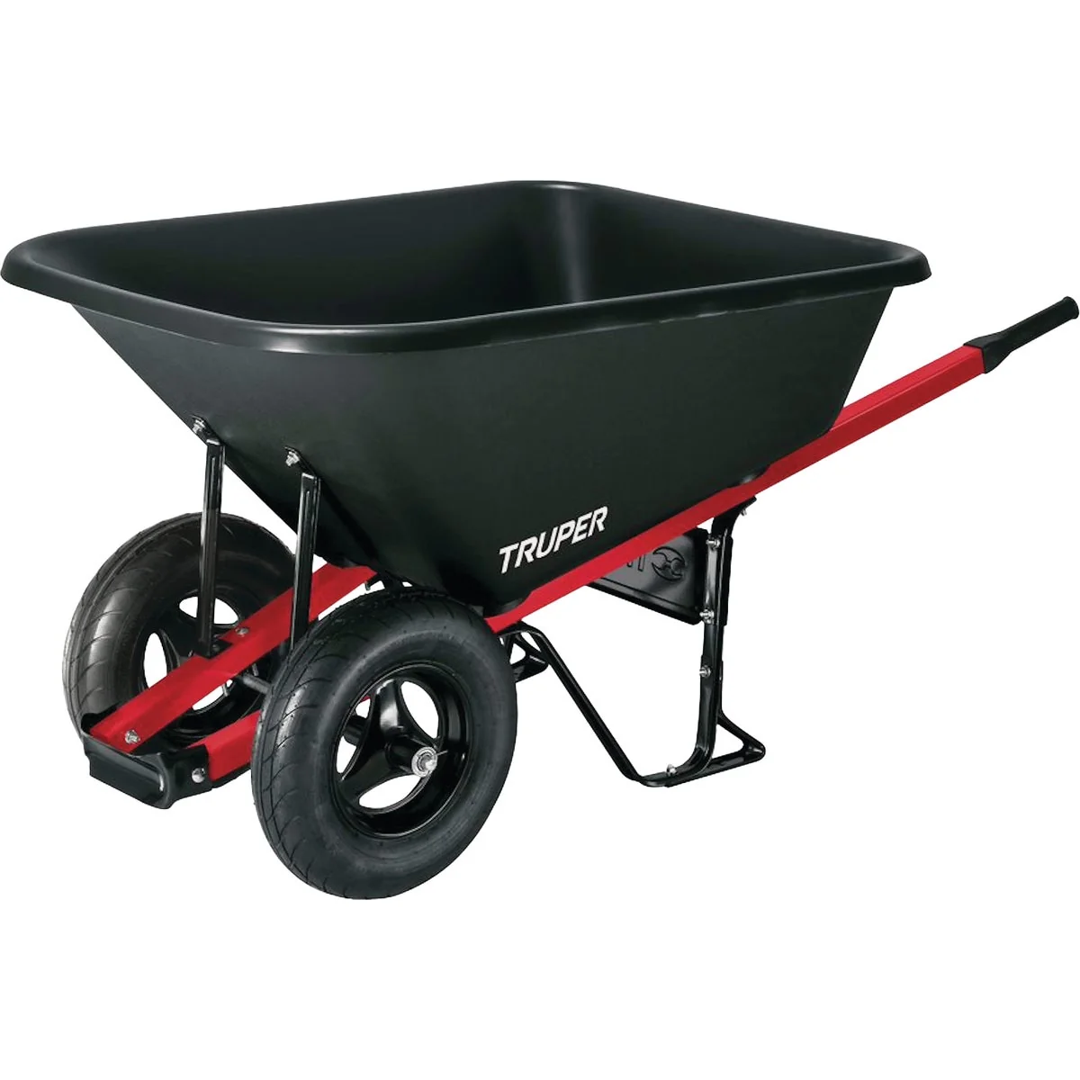 World-Class Truper 8 Cu. Ft. Poly Wheelbarrow Innovative