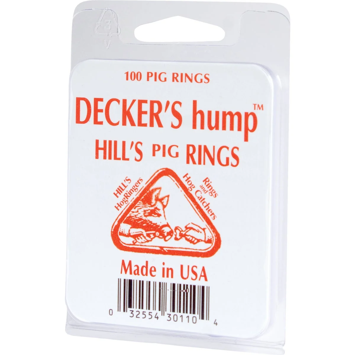 Effective Decker Hill’s Steel Pig Ring 100-Pack Crafted