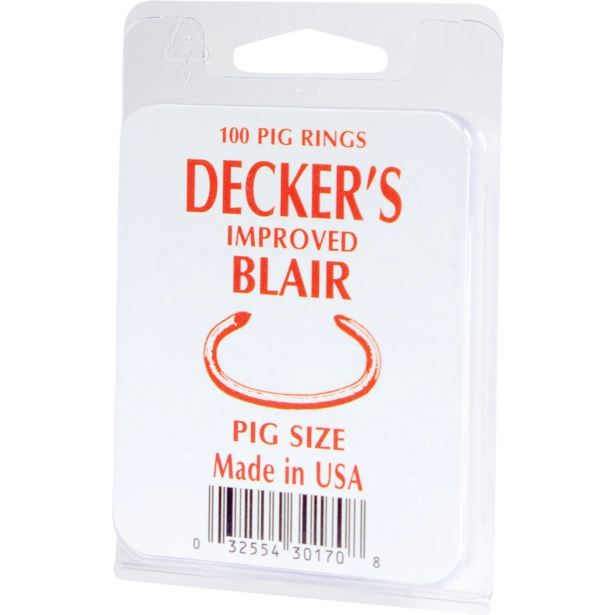 User-Friendly Decker Blair Steel Pig Ring 100-Pack Expertly Made