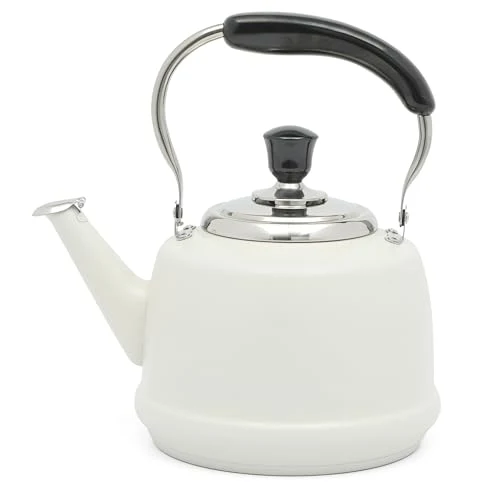 Minimalist Kingstree Large 2 Qt Heavy Gauge Stainless Steel Tea Kettle Crafted