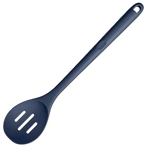 Soft Silicone Slotted Spoon High-Grade