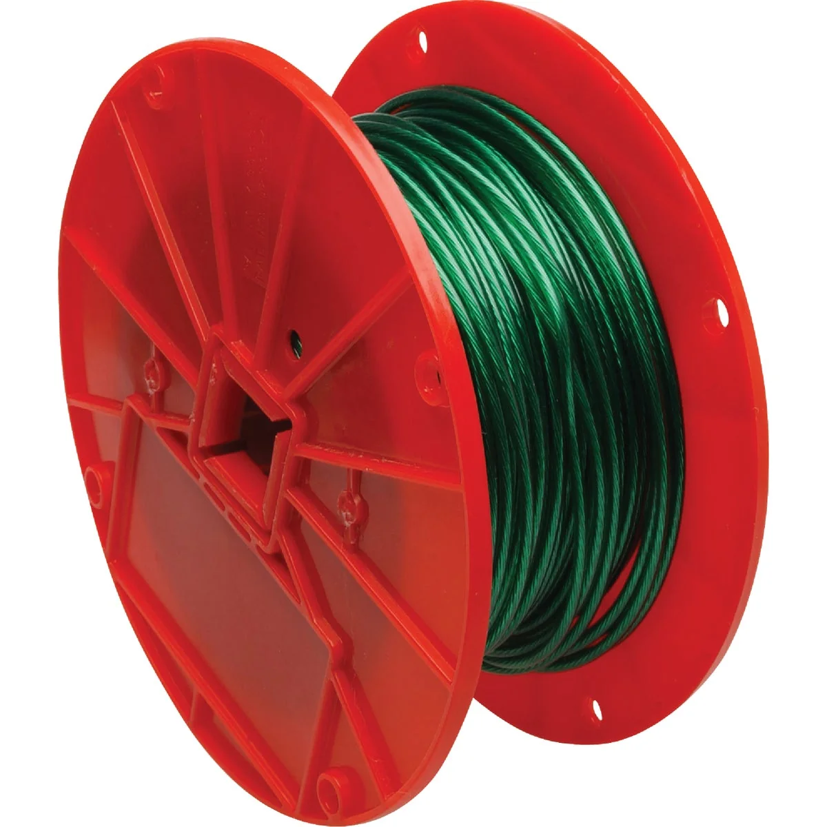 Effective Campbell 1 16 In. x 250 Ft. Vinyl-Coated Iron Clothesline Cable Soft