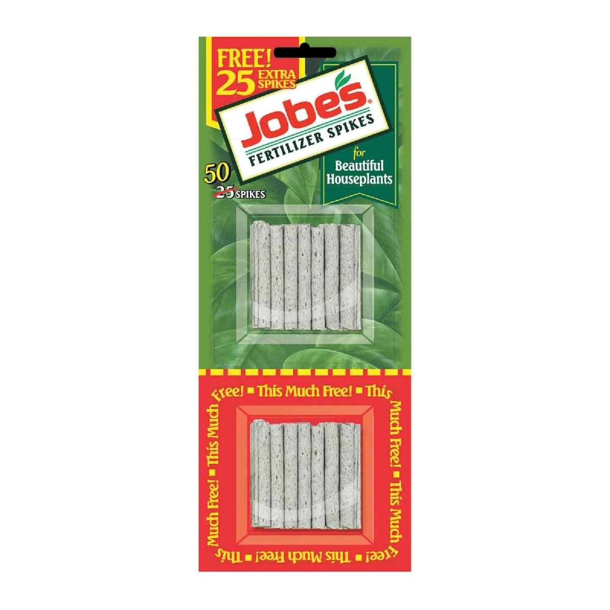 High-Grade Jobe’s 13-4-5 Houseplant Food Spikes 50-Pack Fine Crafted