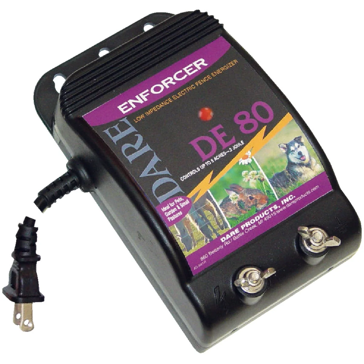 Verified Dare Enforcer 5-Acre Electric Fence Charger Artisan