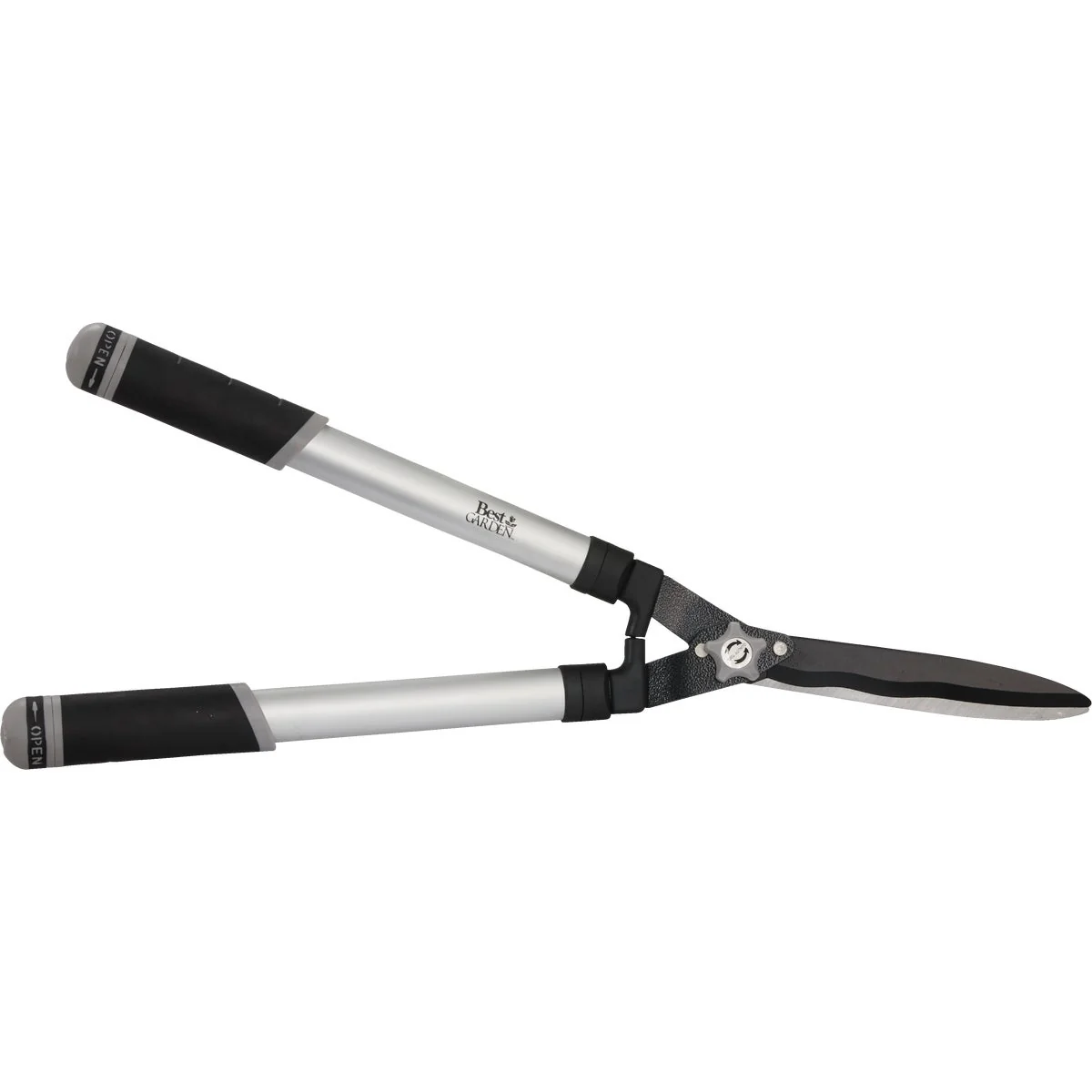 Casual Garden 9 In. Carbon Steel Telescoping Hedge Shear Detailed