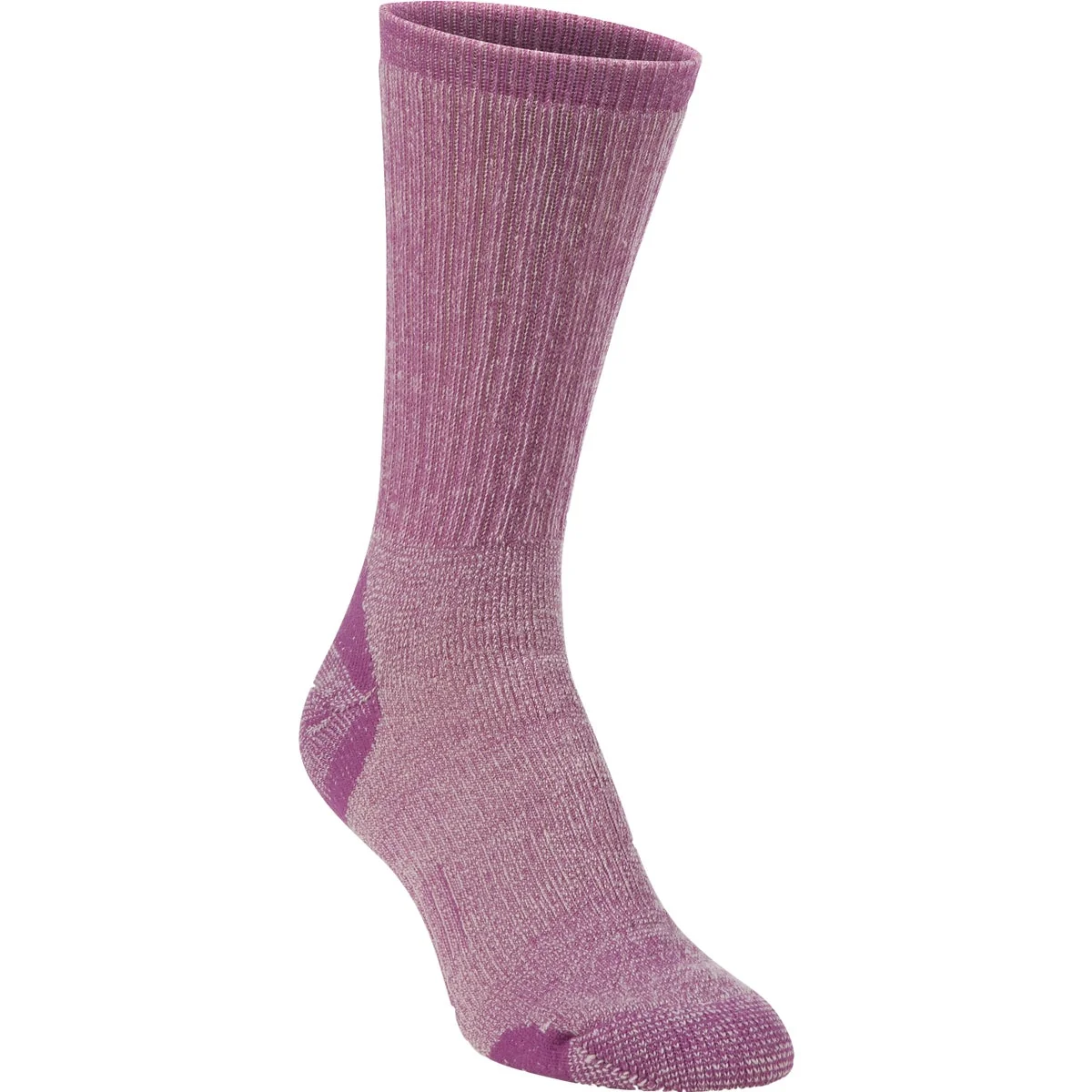 Prestigious Hiwassee Trading Company Women’s Medium Lavender Medium Weight Hiking Crew Sock Selected