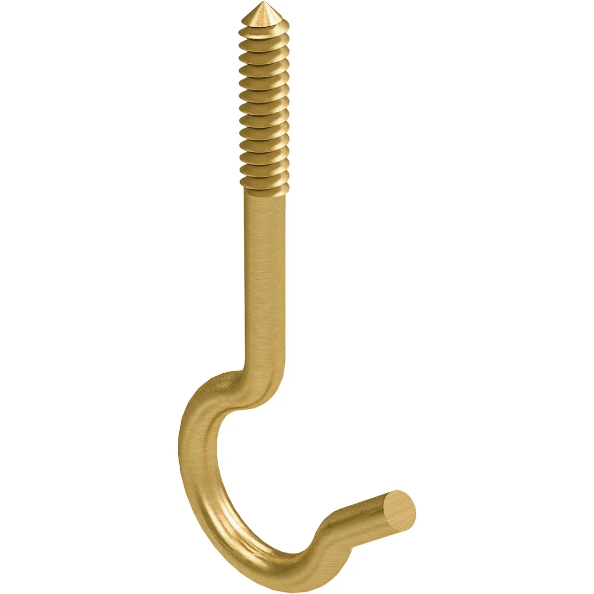 Prestigious National 2-1 2 In. Brass Ceiling Hook 3-Pack Trusted
