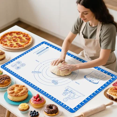 Durable Baking Mats Silicone for Baking Sheet Natural