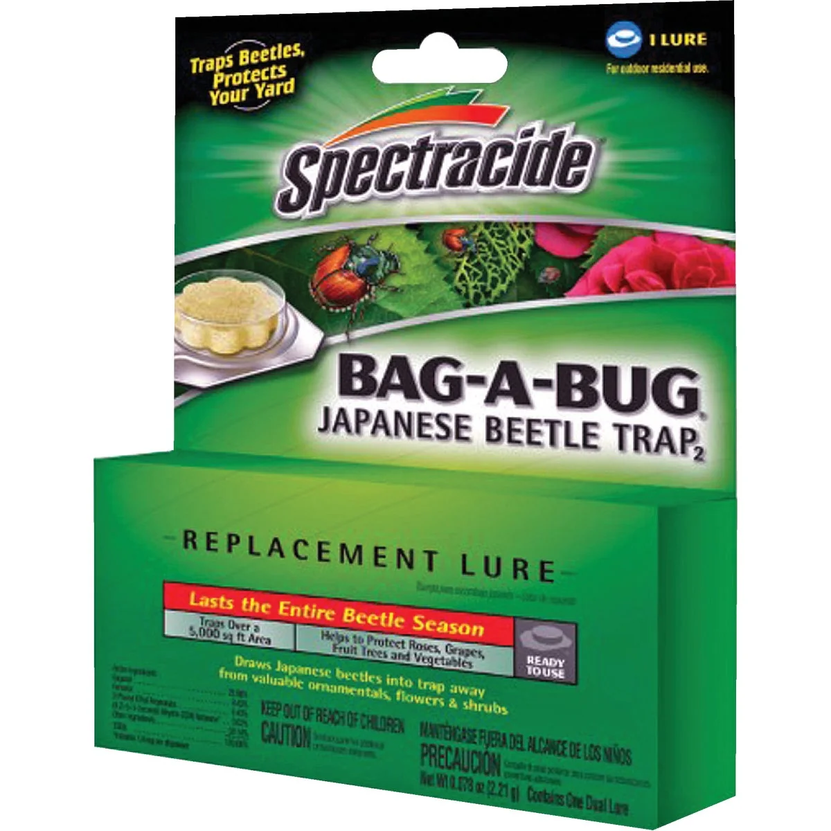 Exclusive Spectracide Bag-A-Bug 1 Mg. Solid Outdoor Japanese Beetle Bait Excellent