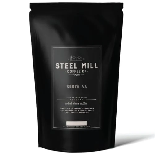 Luxury Kenya AA Whole Bean Coffee 80 Ounce Lightweight
