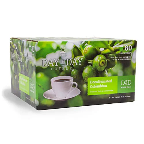 Top-Quality Day To Day Decaf Coffee Pods 80 Count Fast