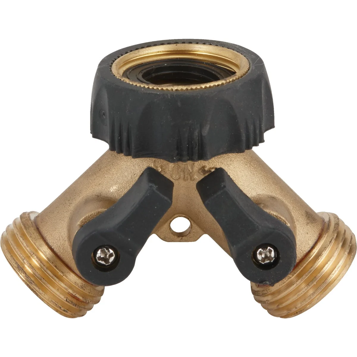 Selected Garden Brass Y-Connector Hose Shutoff Reliable
