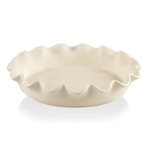 Exceptional Sweejar Ceramic 11.5 Inches Pie Pan for Baking Certified