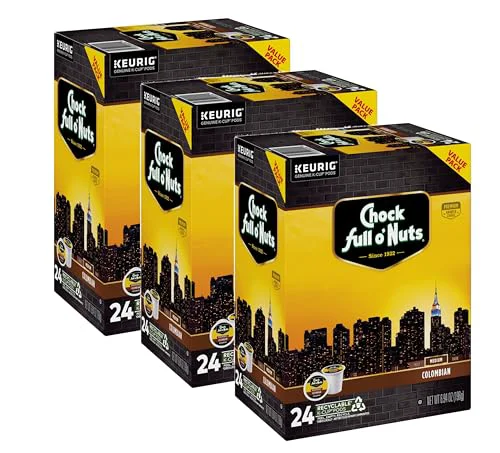 Relaxed K-Cup Pods – Colombian 3-Pack of 24 K-Cup Pods 72 Count Smart